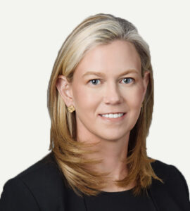 Jean Reynolds in business attire
